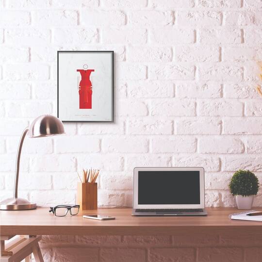 Stupell Industries Pretty Woman Fashion Design Wall Accent with Black Frame